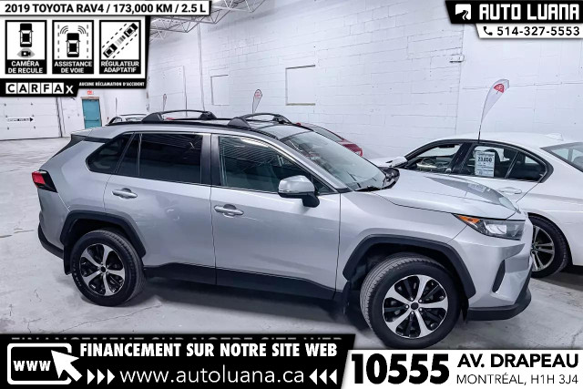 2019 TOYOTA RAV4 LE AWD ANGLE MORT/ADAPT CRUISE/LANE ASSIST/CAM in Cars & Trucks in City of Montréal - Image 2