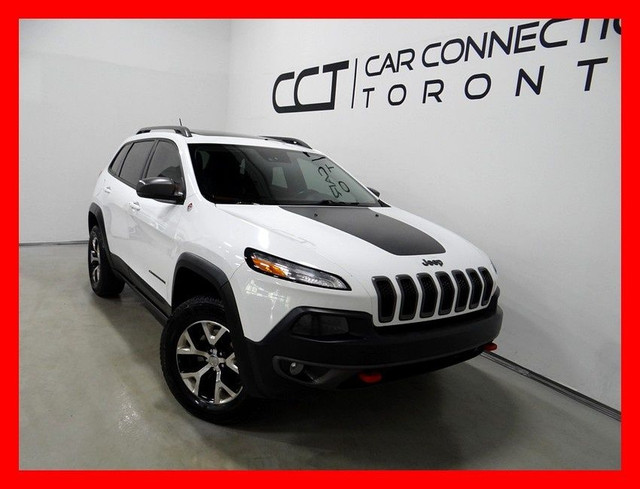 2015 Jeep Cherokee 4WD TRAILHAWK *NAVI/BACKUP CAM/LEATHER/SUNROO in Cars & Trucks in London - Image 2