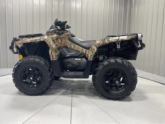 2016 CAN AM OUTLANDER XT 570 4X4 DPS CAMO: $122 BW! in ATVs in City of Toronto - Image 4