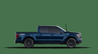 This brand new ANTIMATTER BLUE METALLIC 2025 FORD F-150 LARIAT is powered by a 3.5L POWERBOOST HYBRI... (image 4)