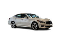 Recent Arrival! 2019 INFINITI Q70 3.7 LUXE Majestic White 3.7L V6 7-Speed Automatic AWD Certificatio... (image 1)