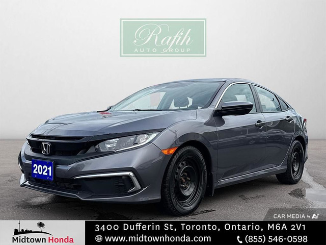 2021 Honda Civic LX *HONDA CERTIFIED*APPLE/ANDROID*LANE WARNING* in Cars & Trucks in City of Toronto