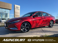  2023 Hyundai Elantra Luxury| One Owner| Clean Carfax