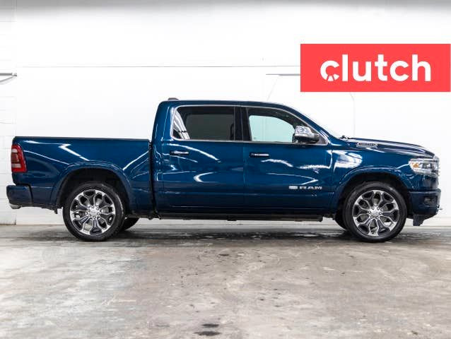 2021 Ram 1500 Longhorn Crew Cab 4X4 w/ Apple CarPlay & Android A in Cars & Trucks in City of Toronto - Image 4