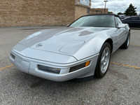 1996 Chevrolet Corvette Convertible Collector's Edition LT4 Grand Sport Silver On Black Leather Inte... (image 5)