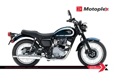 W230 Alors que la gamme Kawasaki W se prepare a celebrer le 60e anniversaire du lancement de son pre...
