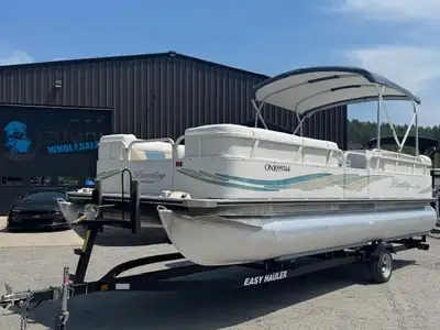 ONLY 150 HOURS TOTAL - VERIFIED WITH A FRESH ENGINE SCAN 50HP MERCURY 4-STROKE EFI BIGFOOT EDITION W...