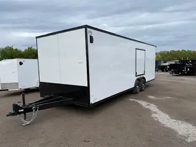 2025 Forest River 8.5'x24' Tandem axle GVWR 9800bs with a payload capacity of around 5600lbs This Co...