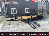 2023 Double A Trailers Utility Trailer 83in. x 18' (7000LB GVW)