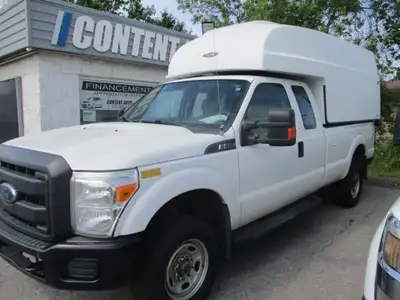 FORD F 350 SUPER DUTY 4X4 SPACECAP BOITE DE 8 PIEDS , camper van life 4x4 SUPER CONDITION INSPECTE G...