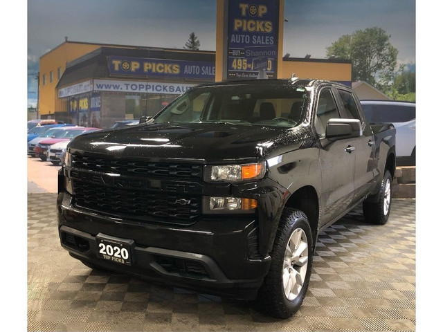  2020 Chevrolet Silverado 1500 Custom, Crew Cab, 20\" Wheels, On in Cars & Trucks in North Bay