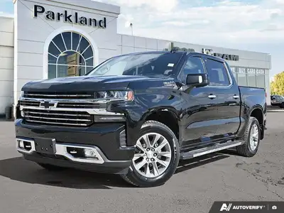 This 2019 Chevrolet Silverado 1500 High Country Crew Cab 4x4 boasts a powerful 6.2L ECOTEC3 V8 engin...