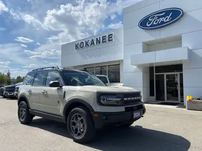 WAS: $57240 NOW: $567402024 FORD BRONCO SPORT BADLANDS!VERY LOADED BRONCO SPORT WITH HEATED SEATS, H...