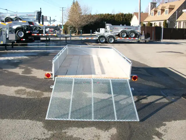 2025 Weberlane VTT GALVANISE 72 X 120 1 ESSIEUX RAMPE ANCRAGE VE in Cargo & Utility Trailers in Laval / North Shore - Image 16