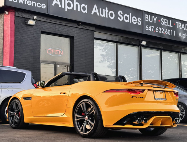 2021 Jaguar F-TYPE R Convertible AWD|575HP|V8 5.0L SUPERCHARGED| in Cars & Trucks in City of Toronto - Image 4