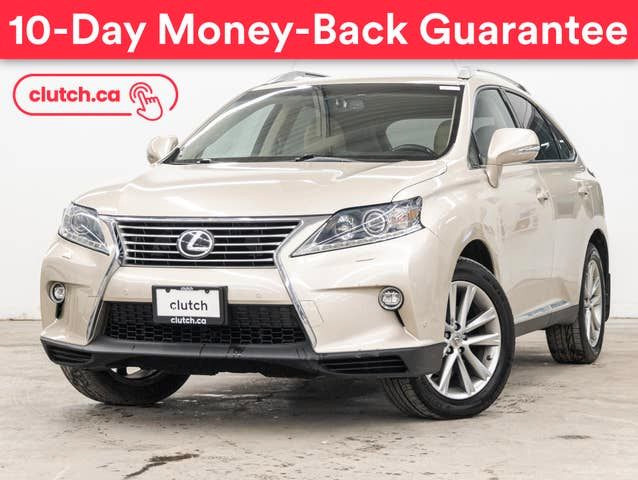 2015 Lexus RX 350 AWD w/ Rearview Cam, Dual Zone A/C, Bluetooth in Cars & Trucks in City of Toronto