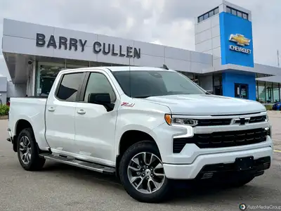 The all-new 2025 Chevrolet Silverado 1500 RST in pristine white is designed to deliver impressive pe...