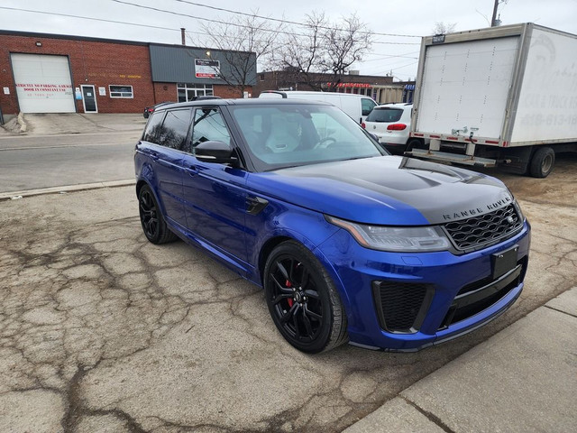  2022 Land Rover Range Rover Sport SVR Carbon Edition - Blue on  in Cars & Trucks in City of Toronto - Image 4