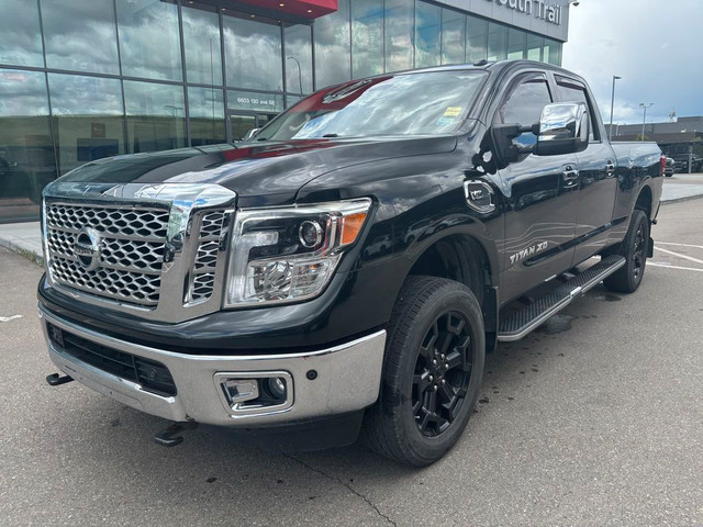 2016 Nissan Titan XD SL 4WD Crew Cab Gas | Remote Start | Heated in Cars & Trucks in Calgary - Image 2