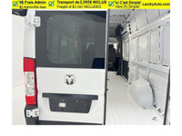 2025 Ram 3500 Promaster Toit Super Haut Van Cargo 159 Tradesman Blanc Ensemble Commodité Portes Arri... (image 7)