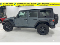 2025 Wrangler 4xe Hybride Willys 4x4 Automatique Sièges/Volant Chauffants Démarreur Engine: Moteur à... (image 7)