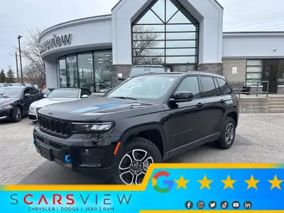 With the 2022 Jeep All-New Grand Cherokee 4xe Trailhawk 4x4, you may unleash your adventurous person...