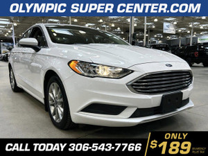 2017 Ford Fusion SE | BLUE TOOTH | GREAT FUEL ECO | ONLY 189 BW ! |