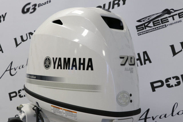 2024 Yamaha F70LA2 BLANC, LONG (20 POUCES) in Powerboats & Motorboats in Ottawa - Image 3