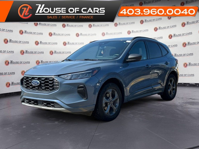 2023 Ford Escape ST-Line Hybrid AWD Leather/Remote Start Hail in Cars & Trucks in Calgary