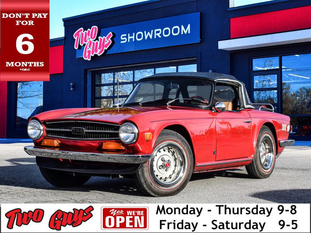 1973 Triumph TR6 SELLING AS IS! Local Vehicle Runs & Drives Grea in Cars & Trucks in St. Catharines