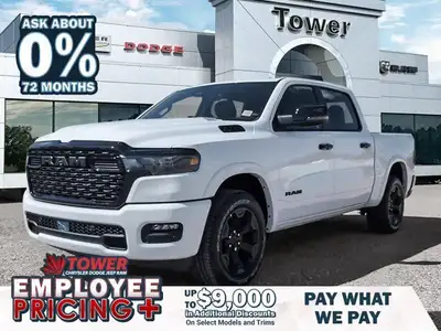 This Ram 1500 delivers a Twin Turbo Regular Unleaded I-6 3.0 L/183 engine powering this Automatic tr...