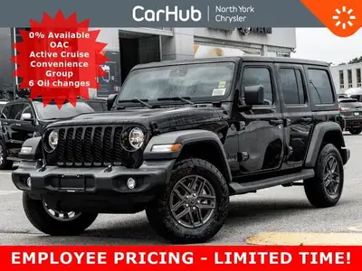 Drop in today and have a look at the updated for 2024 Jeep Wrangler! This Jeep Wrangler Sport S 4 Do...