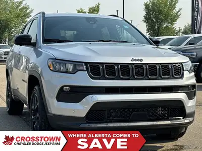 This 2025 JEEP COMPASS LATITUDE LUX 4X4 has the following options Leatherette Seats, Remote Start Sy...