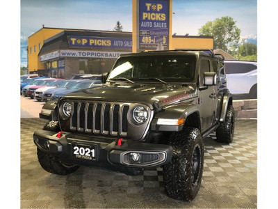  2021 Jeep Wrangler Unlimited Rubicon, 6 Speed Manual, Accident 