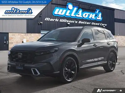 Check out this certified 2024 Honda CR-V Hybrid Touring Hybrid | Leather | Sunroof | Nav | Heated Wh...