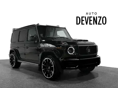 Full BRABUS on this beautiful 2023 Mercedes-Benz G-Class, Black on Black, G Manufaktur, Designo Red...