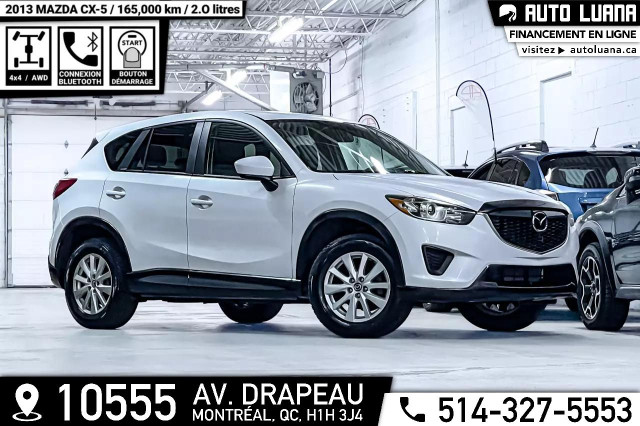 2013 MAZDA CX-5 AWD/BLUETOOTH/MAGS/PUSH START/CRUISE CONTROL in Cars & Trucks in City of Montréal