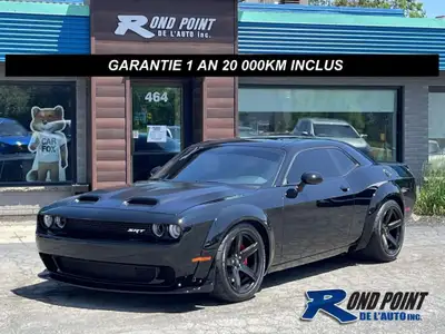 DODGE CHALLENGER HELLCAT WIDE BODY Seulement 45 000km. Un propriétaire, inspection faite!!!! Le véhi...