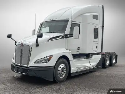 2025 WHITE T680 76in. HIGH ROOF, CUMMINS POWER, 12SP ENDURANT TRANS, KIMS SYSTEM 2025 Kenworth T680...