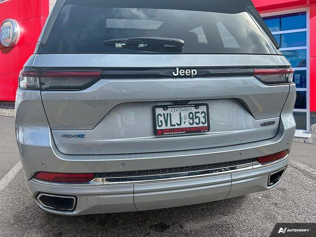 2022 Jeep Grand Cherokee 4xe Overland | Nav | Heated in Cars & Trucks in Guelph - Image 4