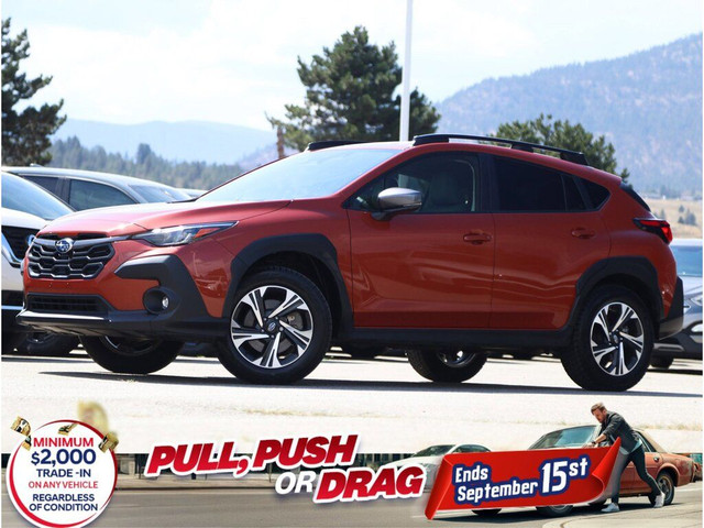 2024 Subaru Crosstrek Touring AWD - No Accidents / 1 Owner / Bac in Cars & Trucks in Penticton