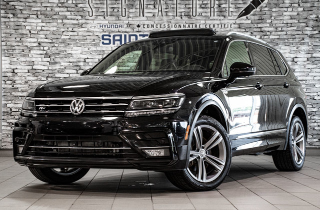 2018 Volkswagen Tiguan HIGHLINE R-LINE AWD TOIT OUVRANT NAVIGATI in Cars & Trucks in City of Montréal