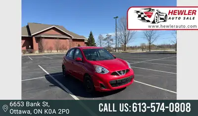 The 2015 Nissan Micra, particularly the SV trim, is a small, fuel-efficient, and affordable hatchbac...