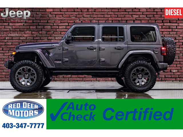 2021 Jeep Wrangler 4x4 High Altitude EcoDiesel Leather Nav BCam in Cars & Trucks in Calgary