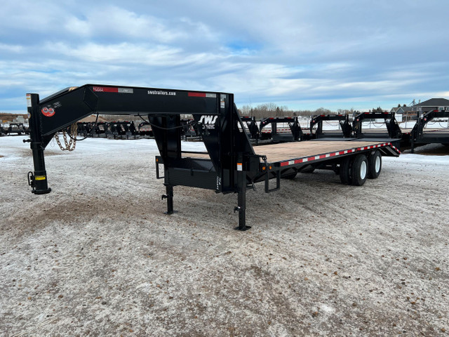 2025 SWS 26' Gooseneck Trailer (2) 10K Axles in Heavy Equipment in Edmonton