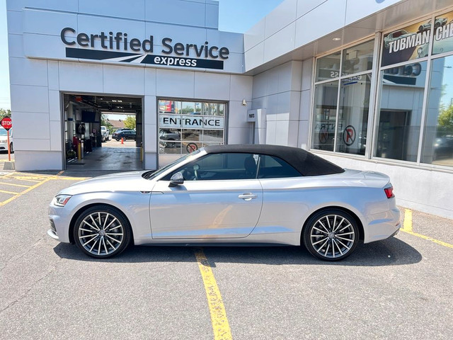 2018 Audi A5 Cabriolet 2.0 TFSI quattro Progressiv S tronic in Cars & Trucks in Ottawa - Image 3