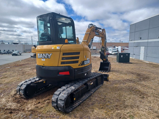 2023 SANY SY50U Excavator in Heavy Equipment in Dartmouth - Image 3