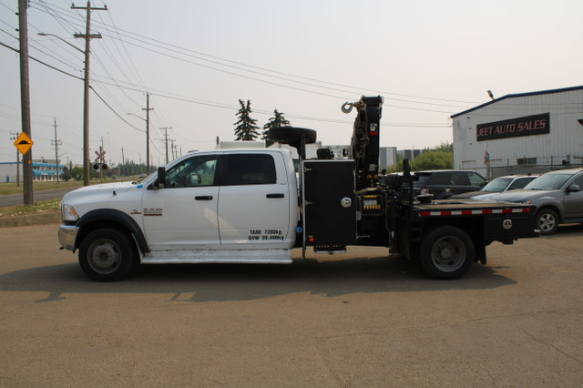 2017 Dodge RAM 5500 SLT CREW CAB PICKER CRANE WITH HIAB 077 BOOM in Cars & Trucks in Edmonton