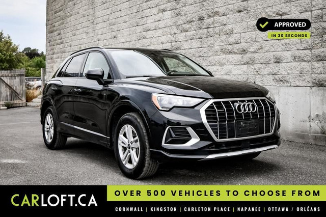 2021 Audi Q3 KOMFORT • SUNROOF • HEATED LEATHER • PARK ASSIST in Cars & Trucks in Cornwall