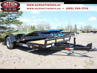 78" X 12' + 4' SURE-TRAC STEEL SINGLE AXLE TILT DECK CAR HAULER -WE OFFER FINANCING FROM $0 DOWN -OA...
